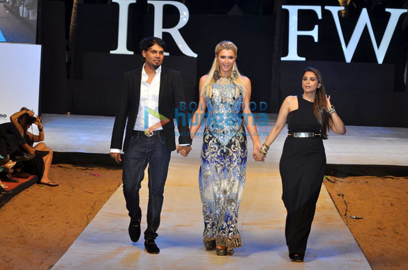 paris hilton walks for shane falguni at india resort fashion week 2012 6