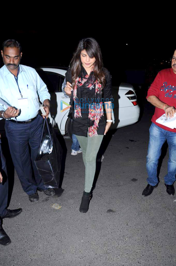priyanka leaves for marrakech film festival 8