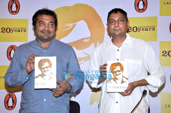 anurag kashyap launches book rajnikanth 2