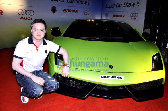gautam singhania at the super car show 2013 5