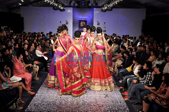 jackky walks for krishna dembla at bfw 2013 4