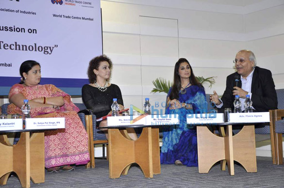 press conference of women safety and technology 7