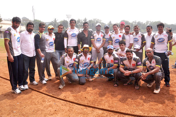 mumbai heroes practice for ccl 3 match 2