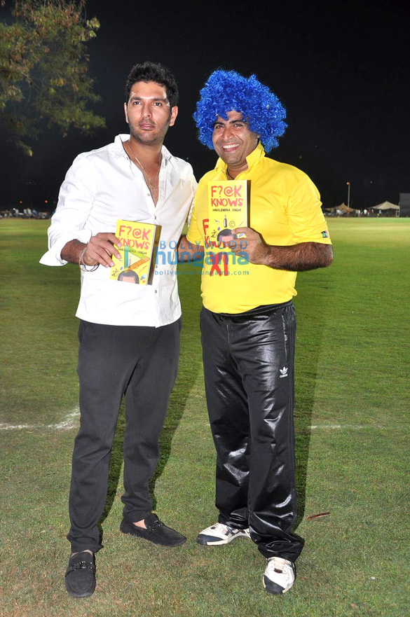 yuvraj singh unveils shailendra singhs book fk knows 21