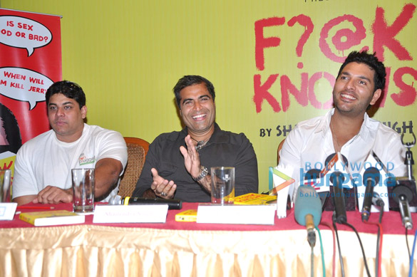 yuvraj singh unveils shailendra singhs book fk knows 5