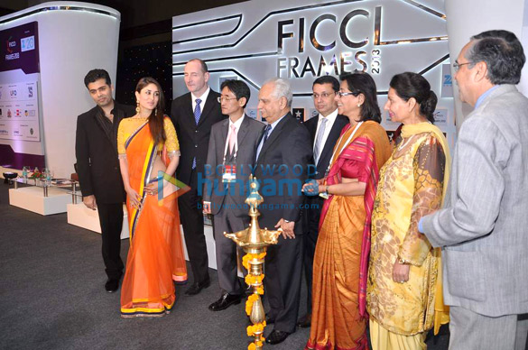 kareena at the inauguration of ficci frames 2013 2