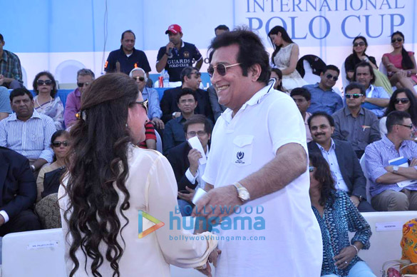 vinod khanna at yes banks international polo cup match 8