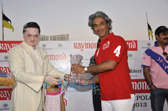 celebs grace raymond polo match 2013 2