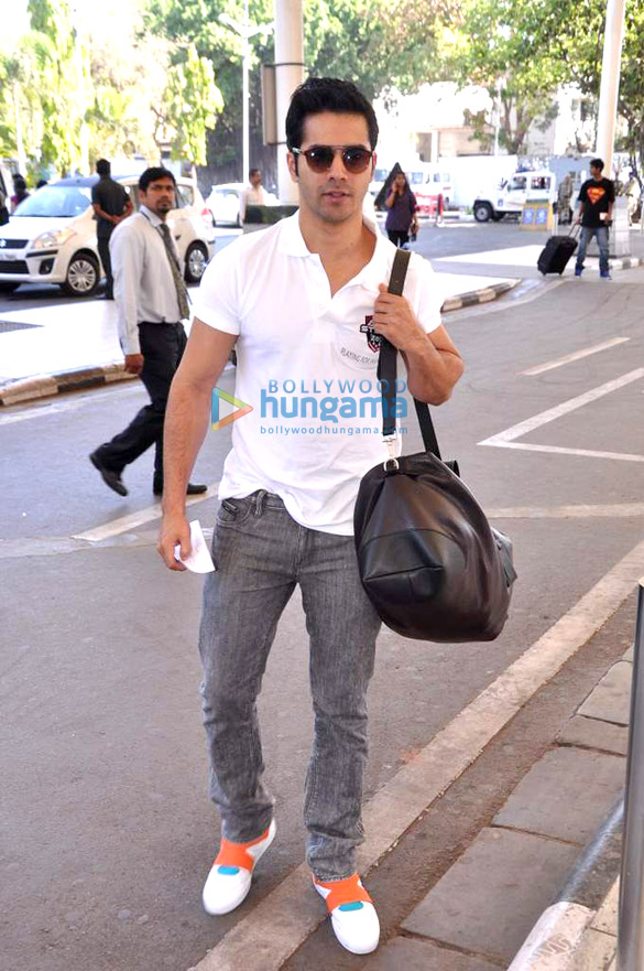celebs snapped leaving for the charity football match in delhi 3