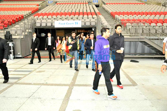 abhishek aishwarya rai shiamak and others at toifa 5