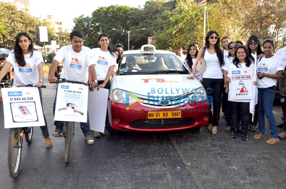 tulip joshi at dont drink drive campaign by tab cab 3