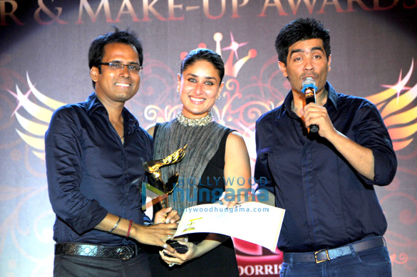 salman hrithik kareena at bharat n dorris hair make up awards 2013 42