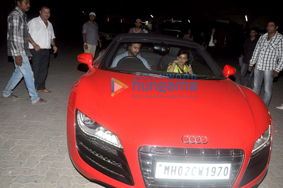 saif ali khan snapped with his new audi r8 5