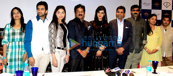 sonal chauhan at the press conference of rajasthan fashion week 2