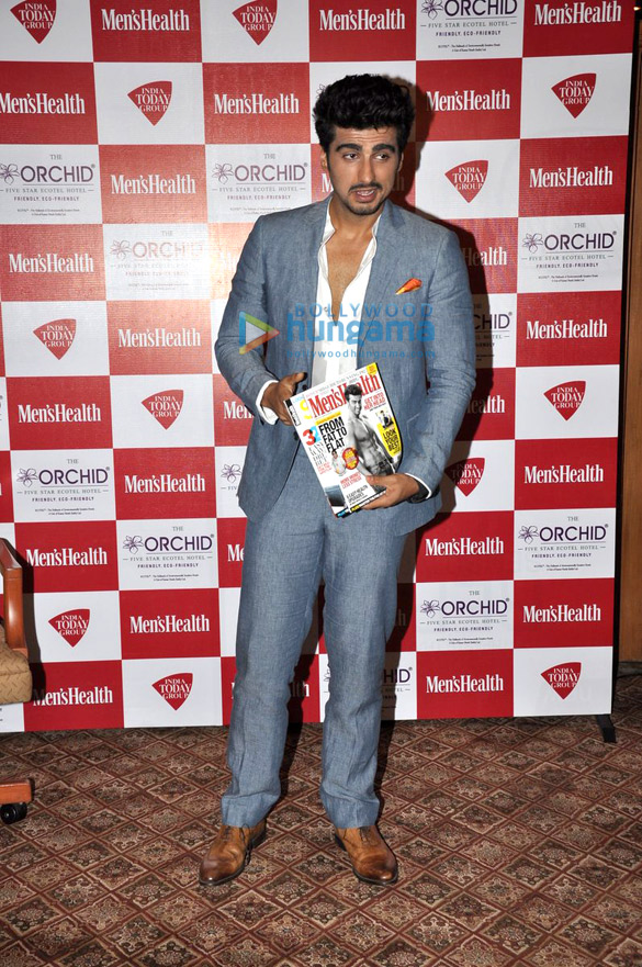arjun kapoor unveils mens health latest issue 7