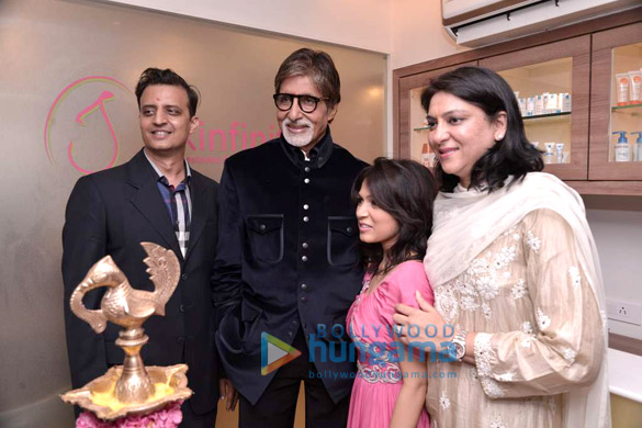 big b at the launch of jayshree sharads skinfiniti clinic 3