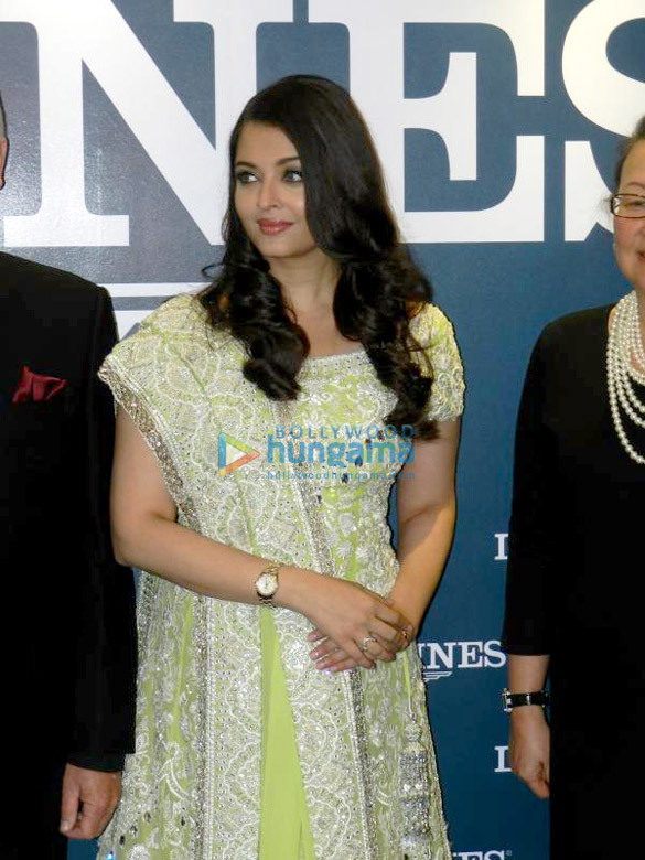 Aishwarya Rai Bachchan at the promotion of Longines in Malaysia