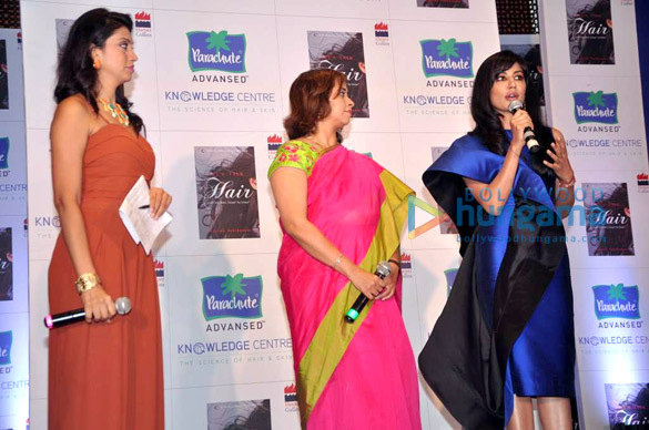 chitrangda launches dr aparna santhanams book lets talk hair 2