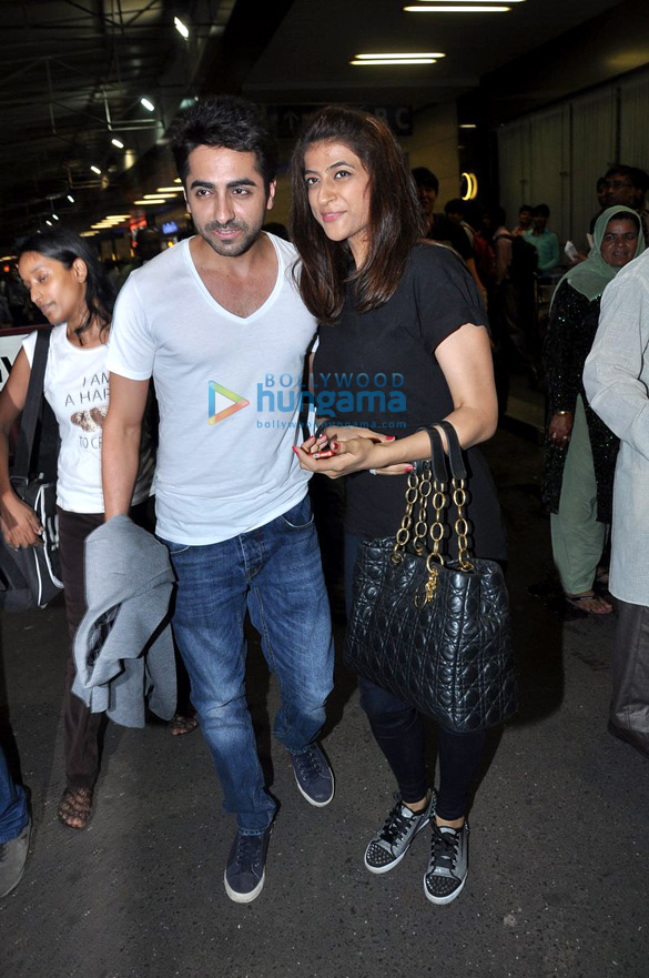 vidya jacqueline others depart for iifa awards 2013 4