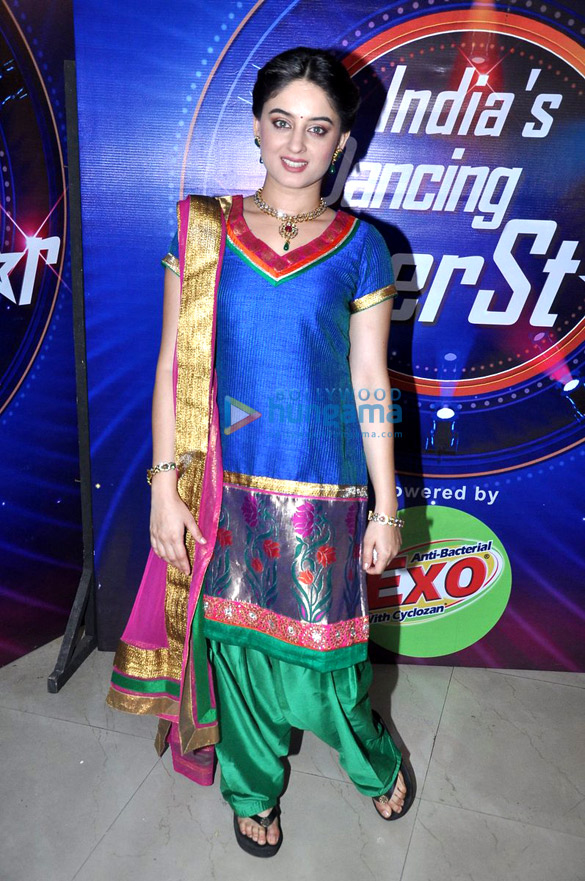 on the sets of indias dancing superstar 6