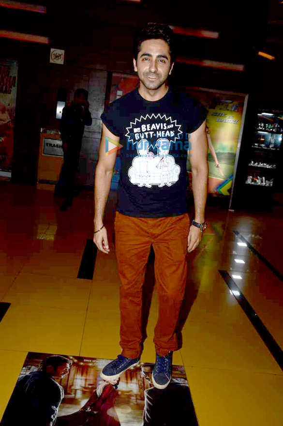 irrfan khan ayushmann snapped at cinemax 6