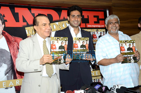 abhishek launches mandate magazine 2