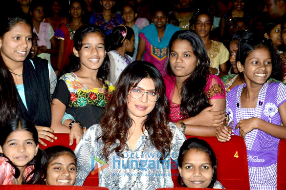 priyanka chopra graces the special screening of planes for underprivileged girls 2