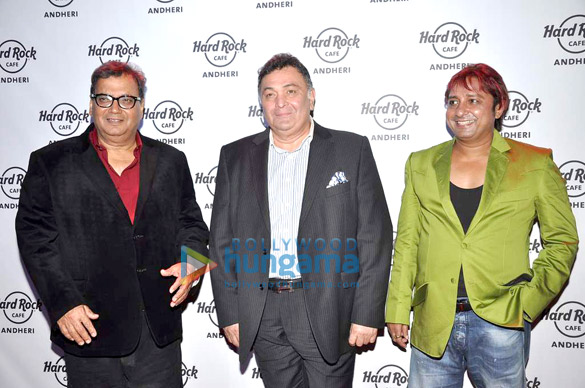 subhash ghai at the launch of the new hard rock cafe 5