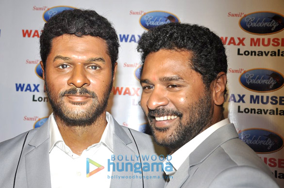 prabhu dheva unveils his wax statue at celebrity wax museum of lonavla 6