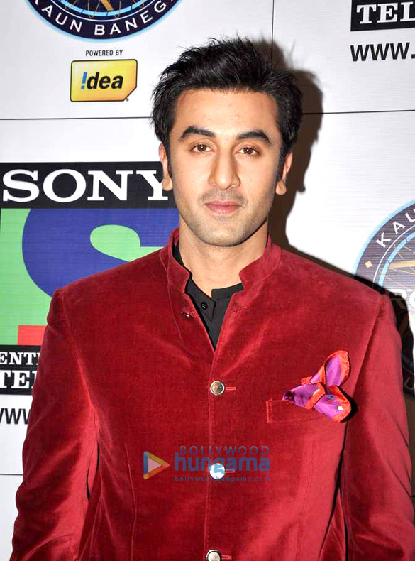 ranbir neetu singh on the sets of kaun banega crorepati 5