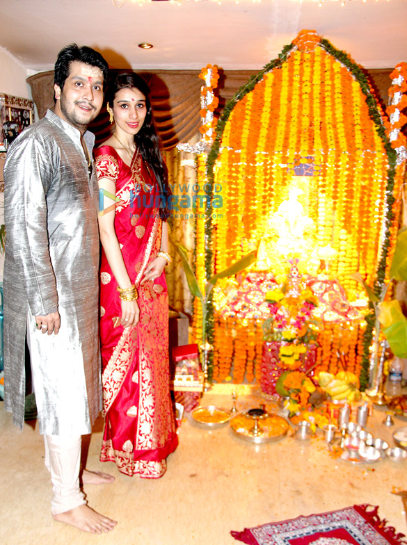 bappi lahiri celebrates ganesh chaturthi 5