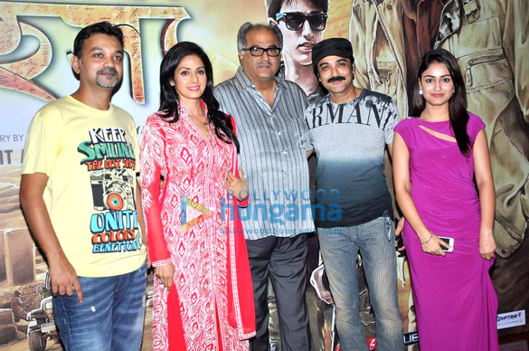 sridevi at the premiere of bengali film mishawr rawhoshyo 2