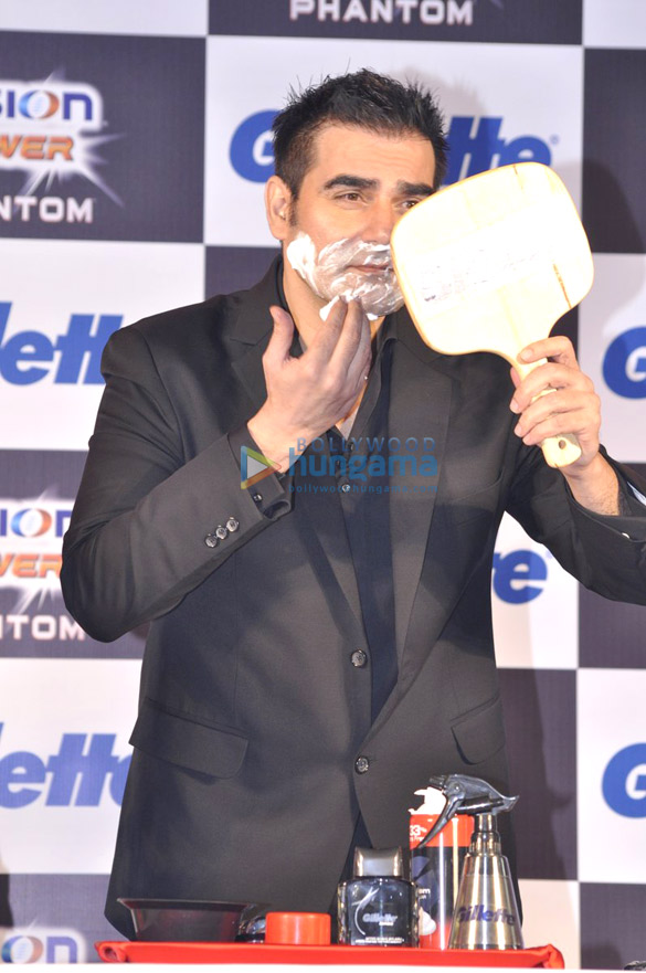 jacqueline rahul dravid arbaaz at the launch gillettes new range 4