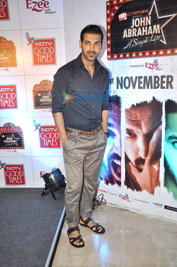 ndtv good times announces the launch of john abraham a simple life 12