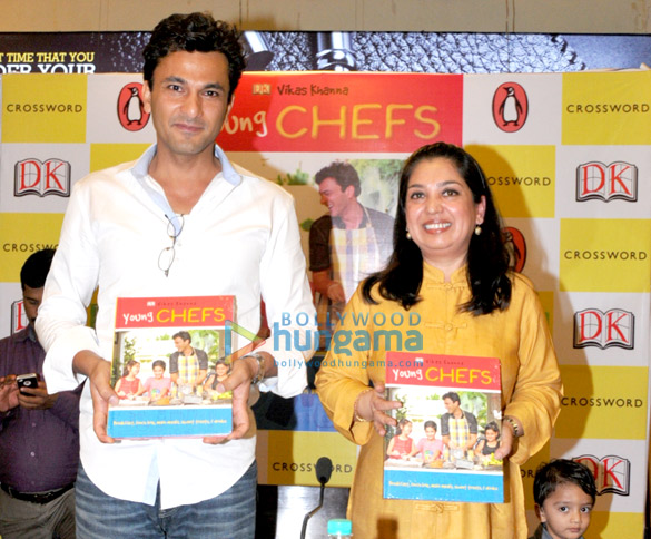 launch of chef vikas khannas book young chef 2