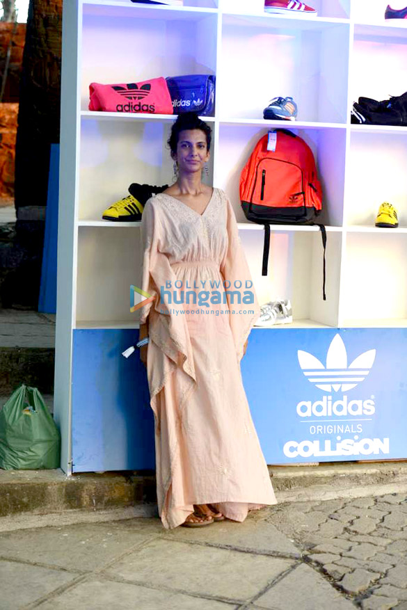 poorna olivia at the promotion of adidas collision 3