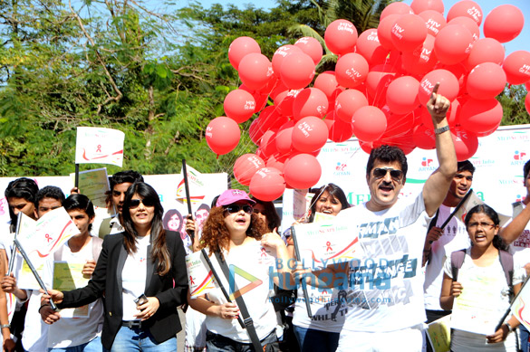 rajesh khattar dr sunita dube vandana sajnani at hiv aids go away rally 3