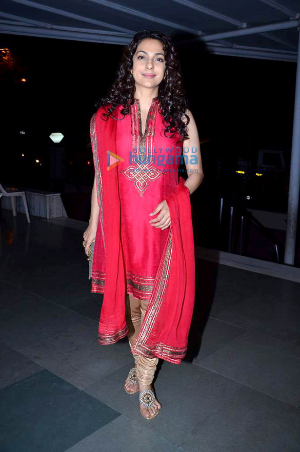juhi chawla rahul bose and others at the special screening of lakshmi 5
