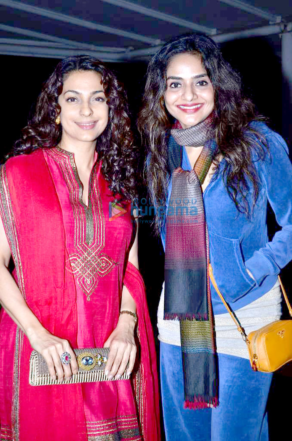 juhi chawla rahul bose and others at the special screening of lakshmi 6