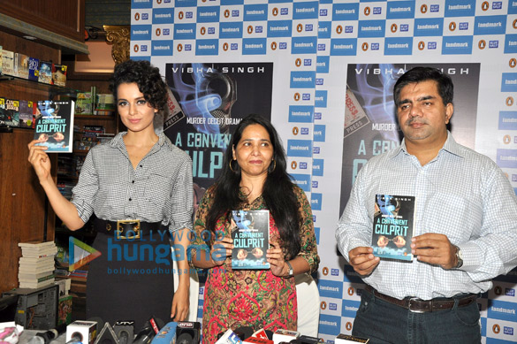 kangna unveils vibha singhs book a convenient culprit 2