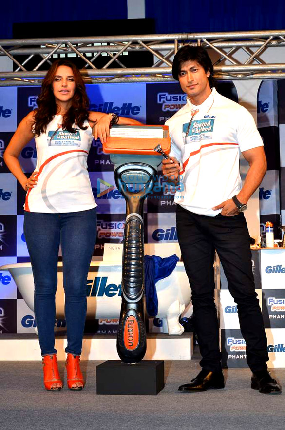 malaika neha promote gillettes new products 10