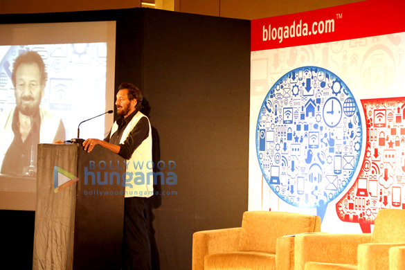 shekhar kapur ashwin mushran and others at the blogadda coms national conference 4