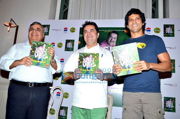 farhan launches chef vicky ratnanis book vicky goes veg 2