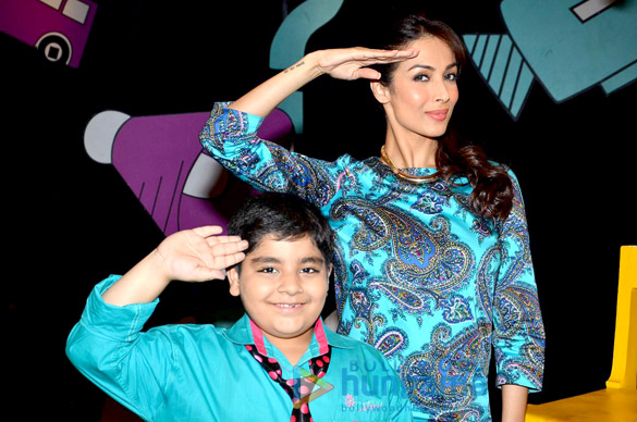 malaika arora snapped at the disney captain taio promotion 3