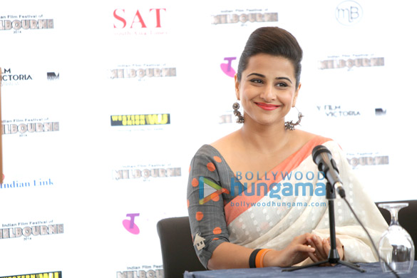 vidya balan at the 2014 edition of the indian film festival of melbourne iffm 4