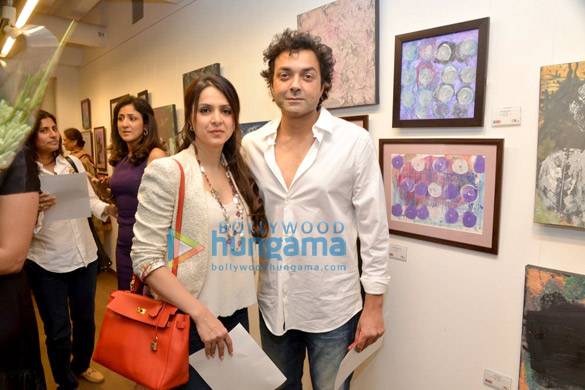 sunny bobby deol at gateway schools annual charity art show 7