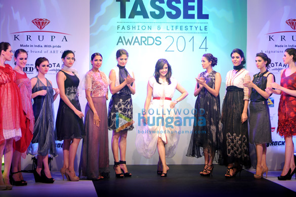 hrishita bhatt walks for tassel awards 2014 2