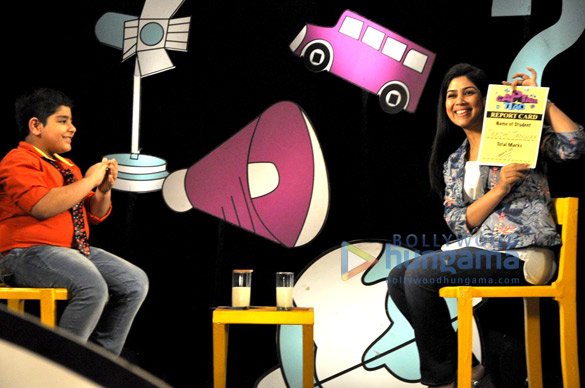 sakshi tanwar on the sets of captain tiao show 2