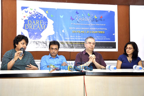 press conference of 5th mumbai international queer film festival 2