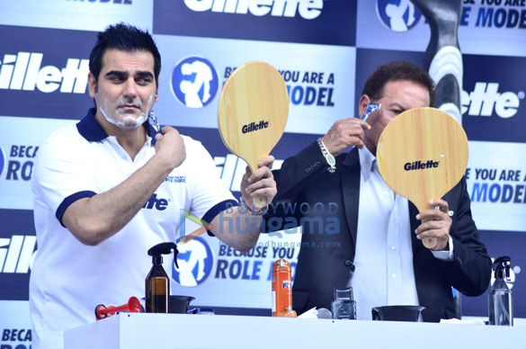 arbaaz salim khan promote gillette 4
